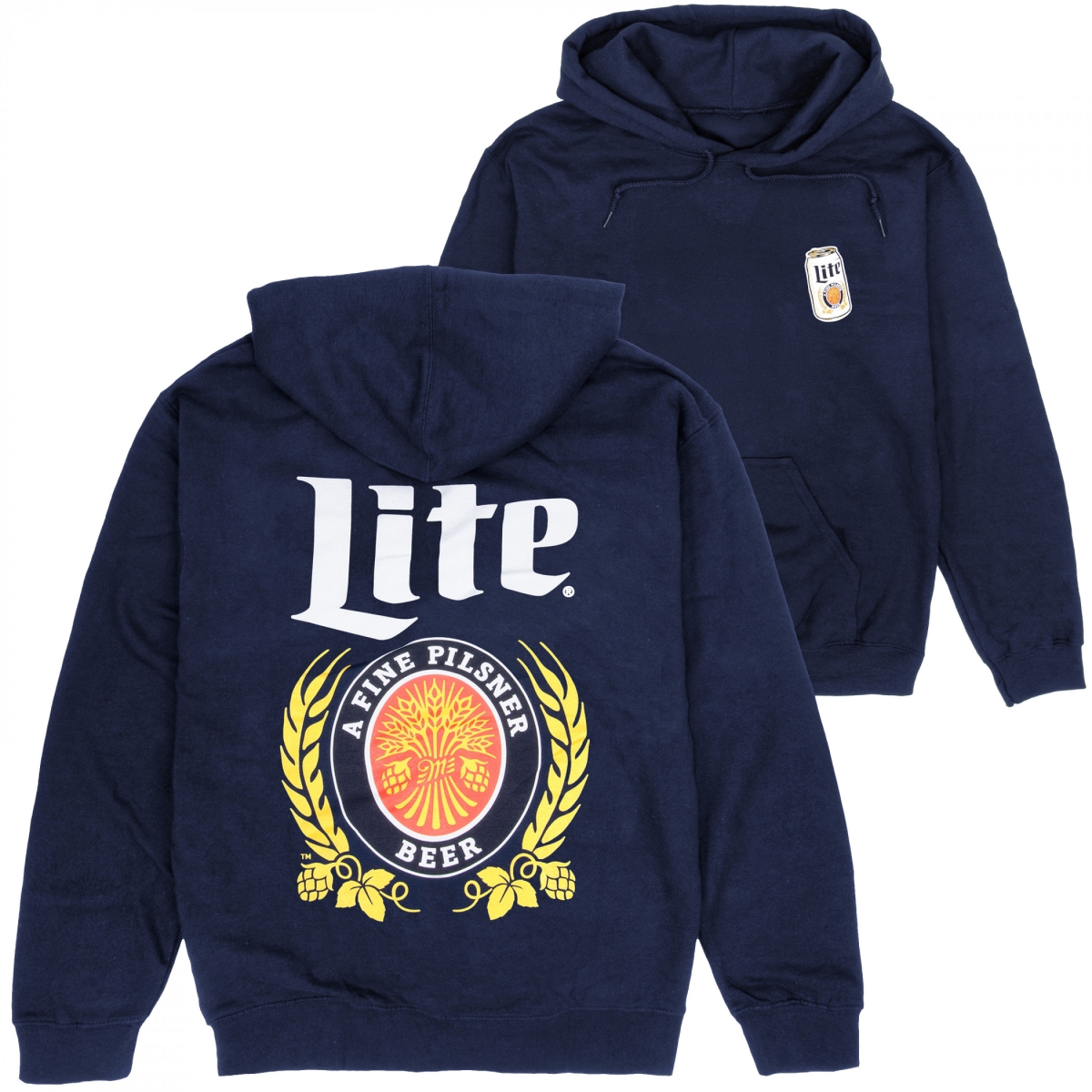 900104-2xlarge Can Icon Front & Back Print Hoodie - 2XL