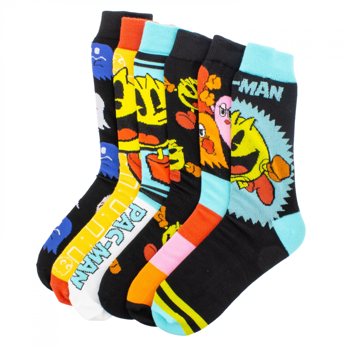 900635 Assorted Color Blue Crew Socks - Pack of 5