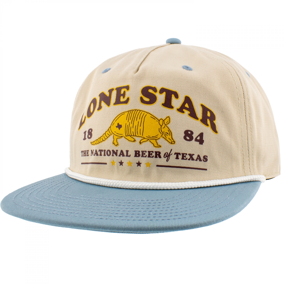 899771 Arched Text Over Armadillo Snapback Hat