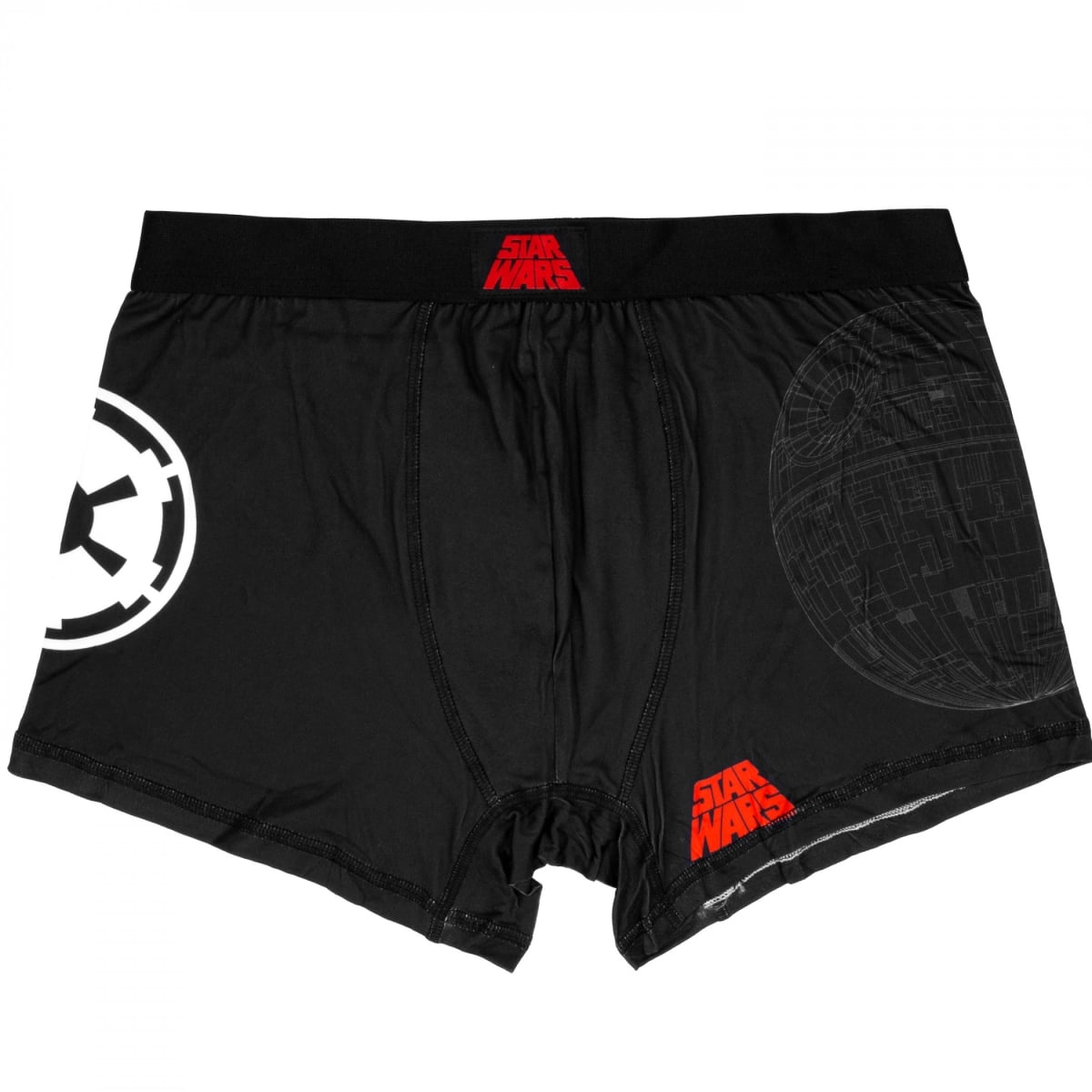 894932-medium-32 Black on Black Death Mens Underwear Boxer Briefs - Medium - Size 32-34