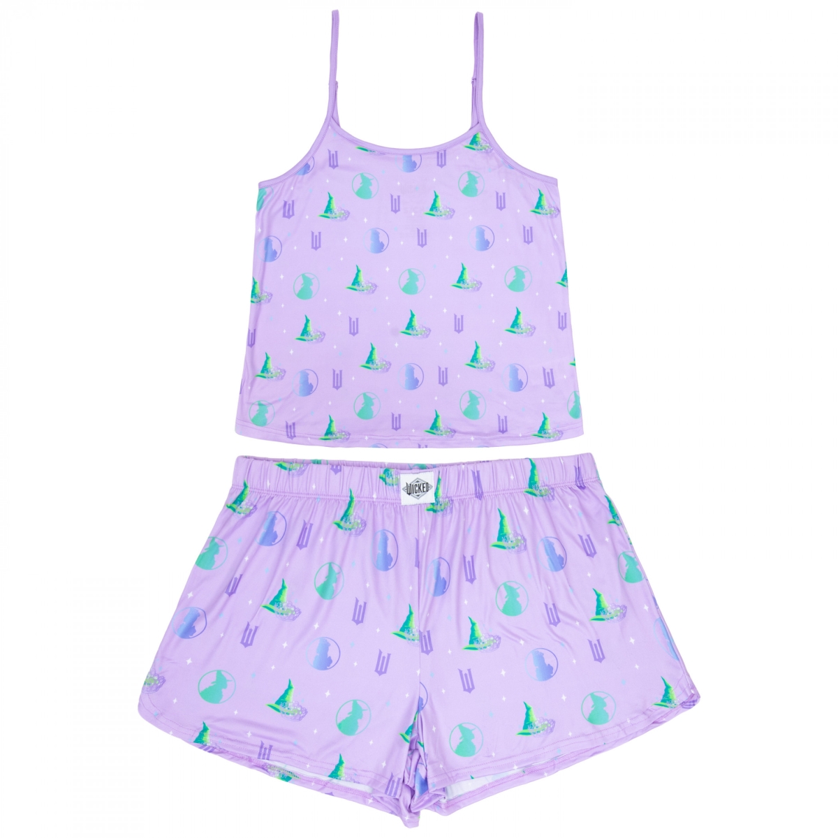 895879-medium 2 Piece Logo Pattern Pajama Set - Medium