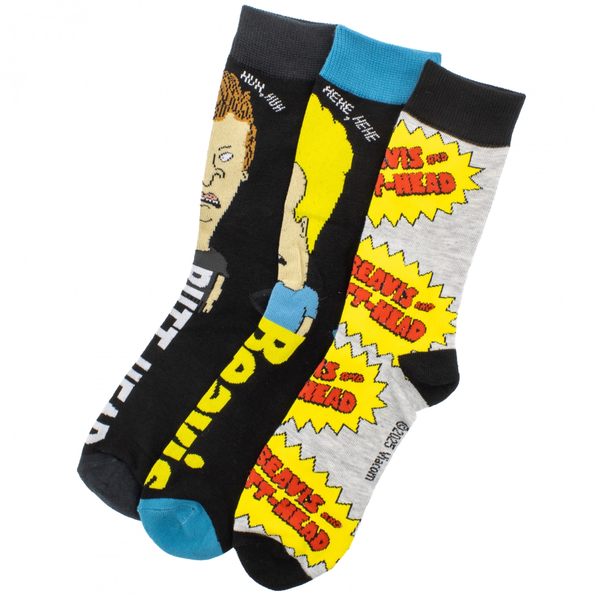 903458 Crew Socks, Assorted Color - One Size - Pack of 3