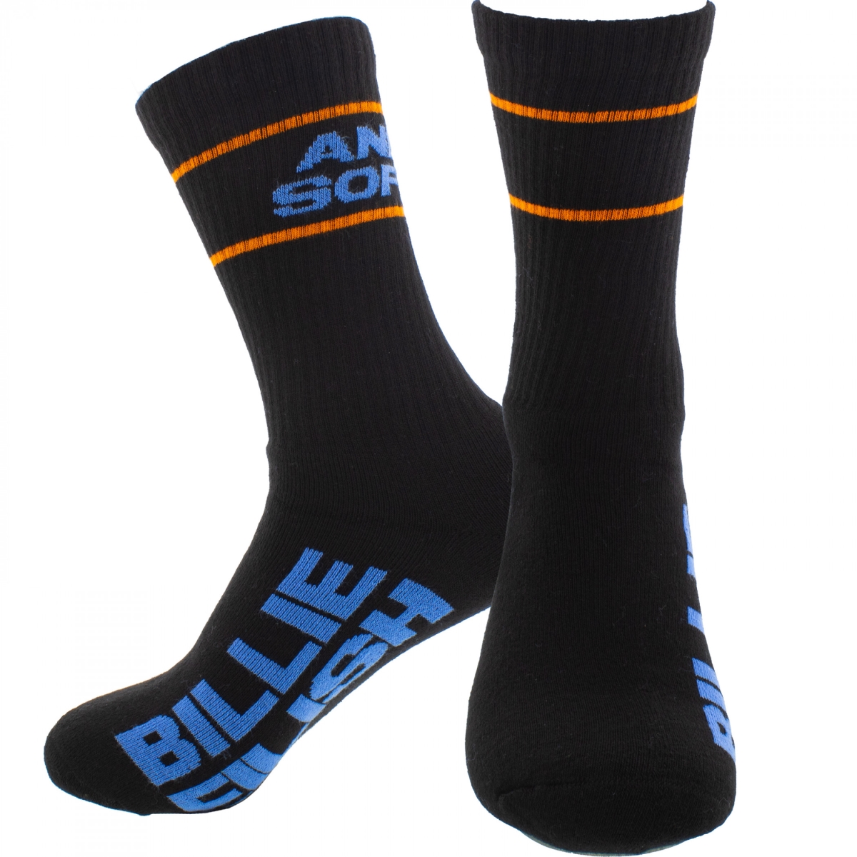 901367 Hit Me Hard & Soft Terry Socks, Black - Small
