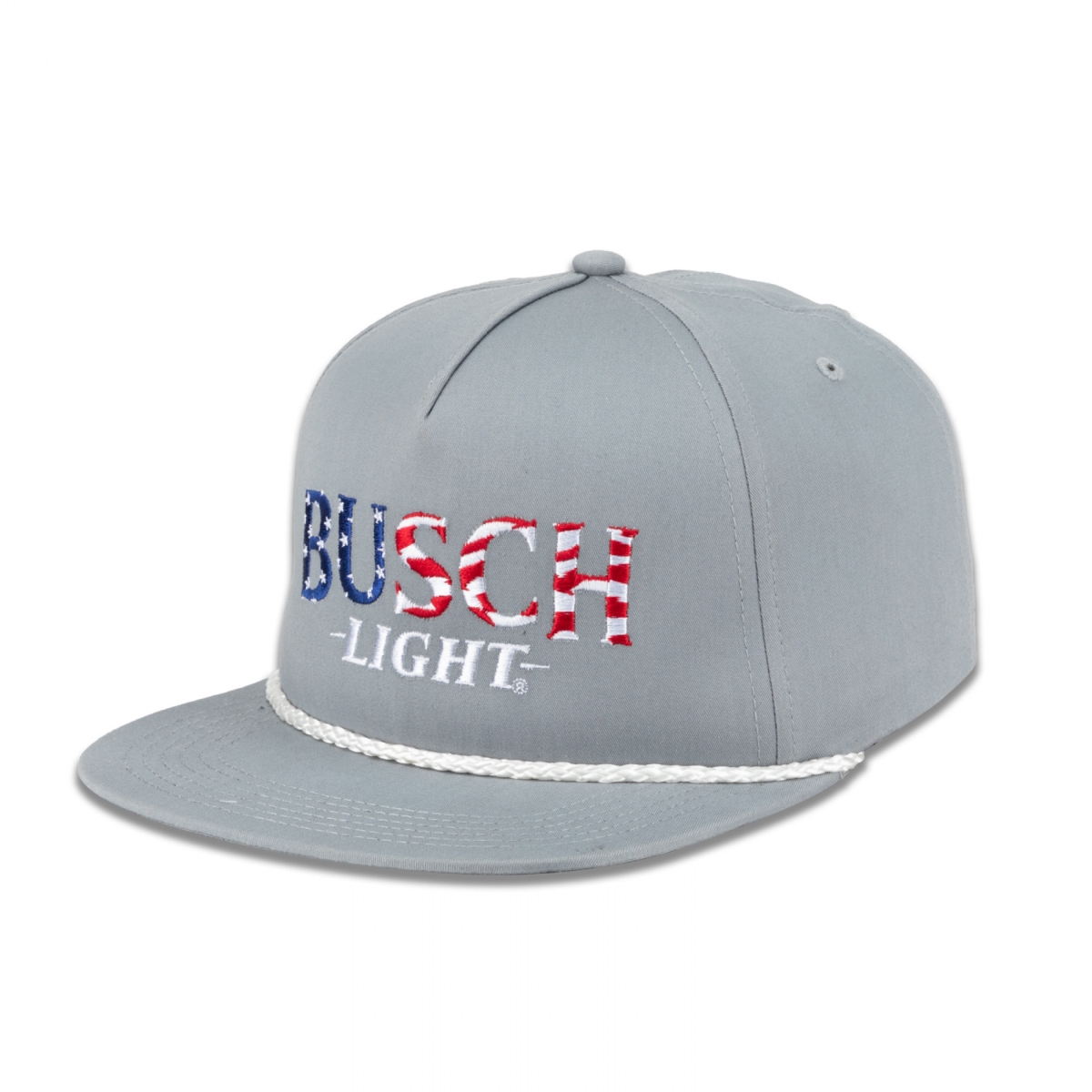 899150 America & Country Music Embroidered Adjustable Hat, Gray - One Size