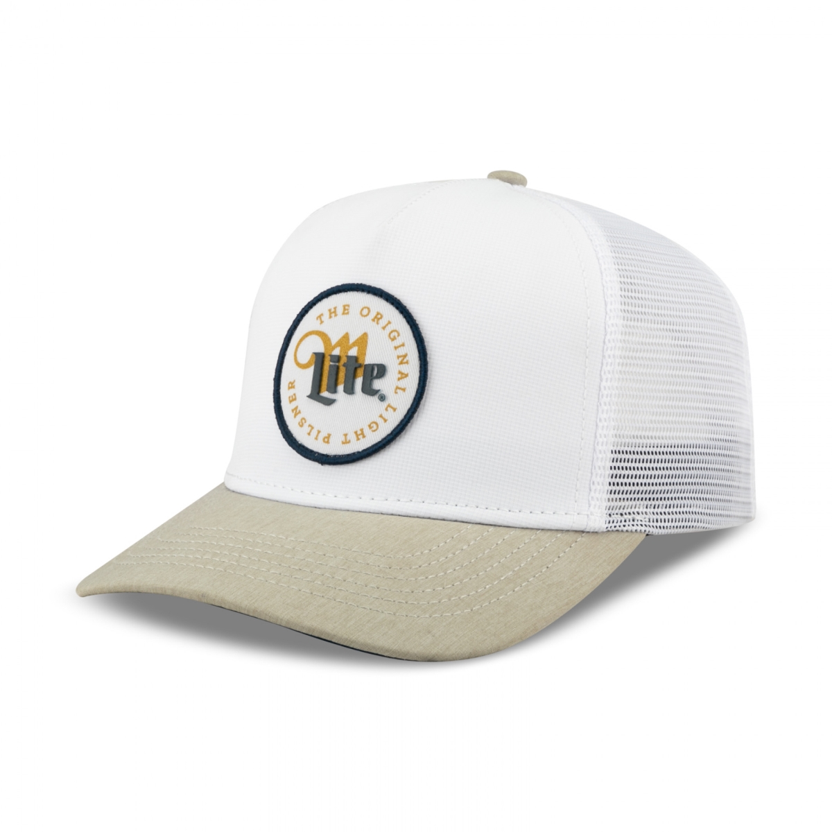 899154 Original Beer Patch Adjustable Hat, White - One Size