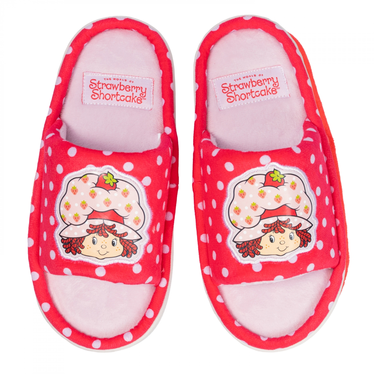 903145-size1 Polka-Dot Girls Bounce Slide Slippers - Size 1