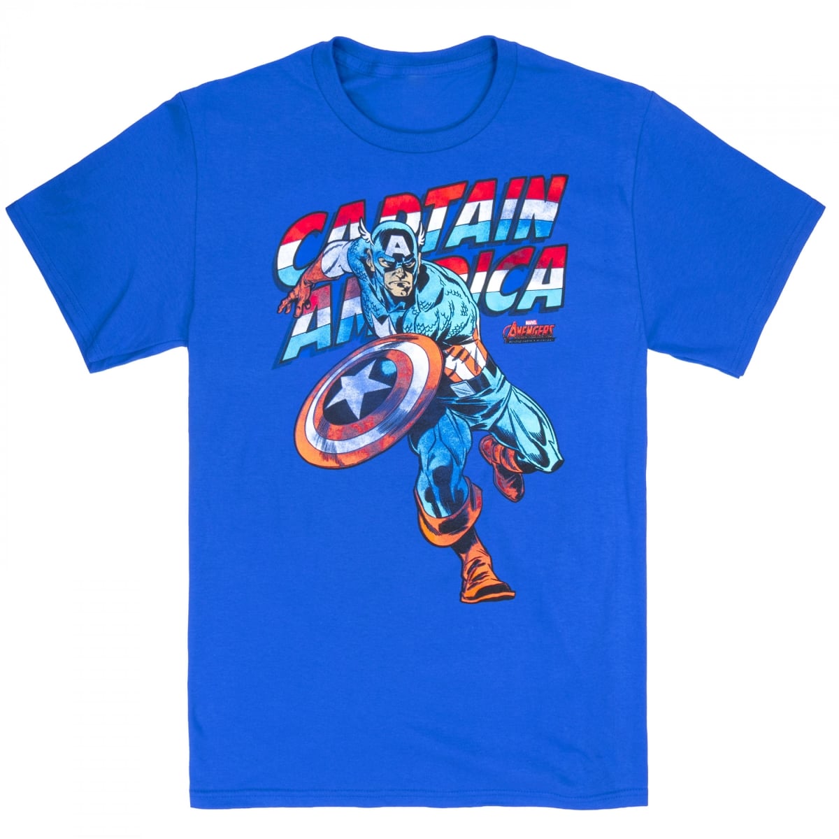 903318-large Shield Wielding Avenger Short Sleeve T-Shirt - Large