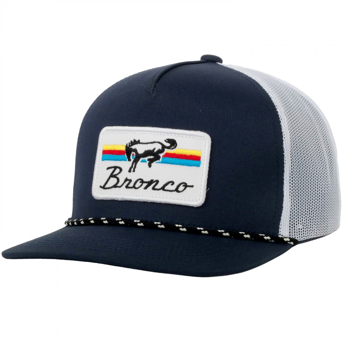 906352 Bronco Vintage Logo Patch Adjustable Rope Hat