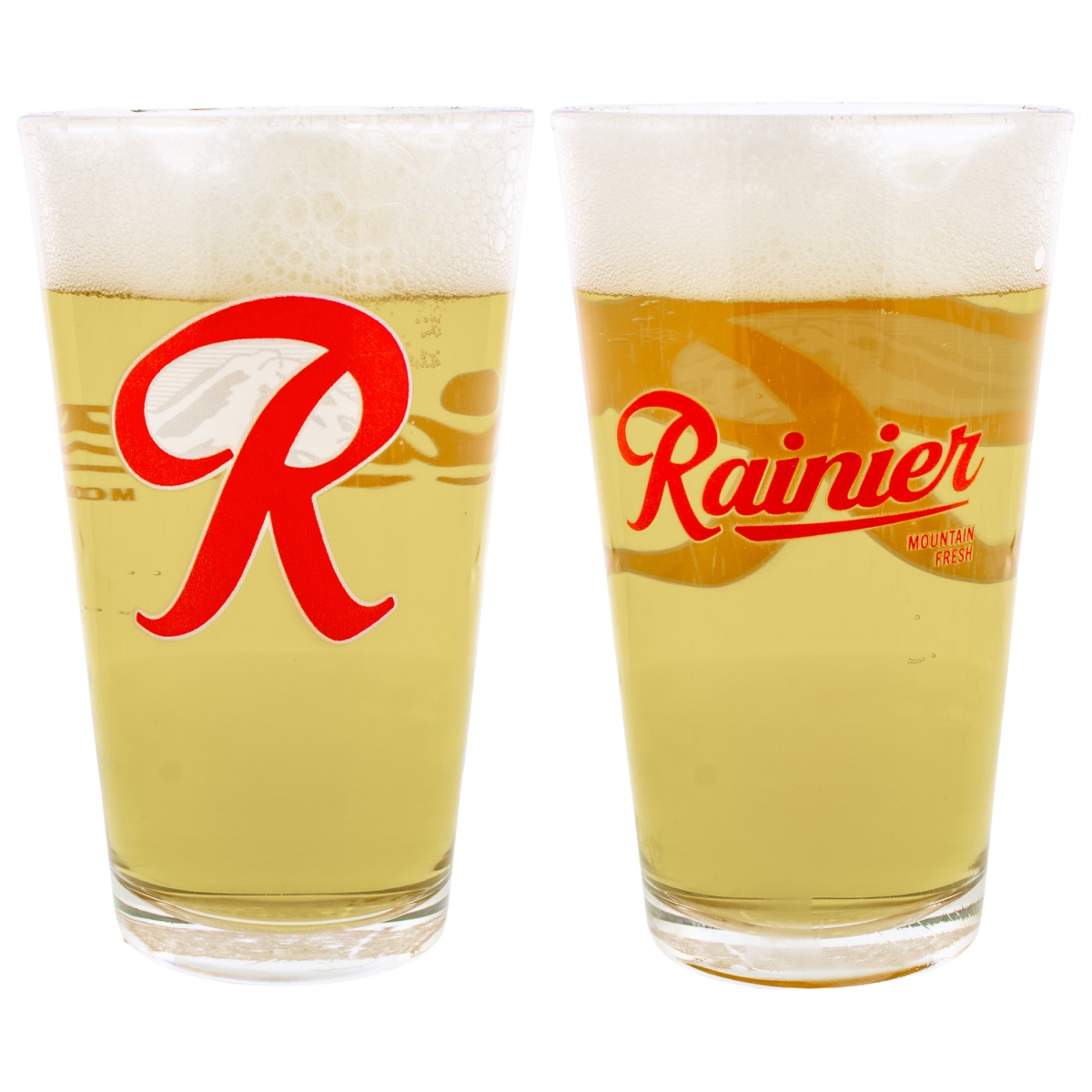 Picture of Rainier 900990 Beer Classic Logo Pint Glass