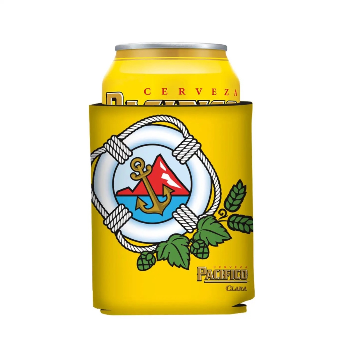 Picture of Pacifico 903093 Clara Anchor Logo Can Cooler