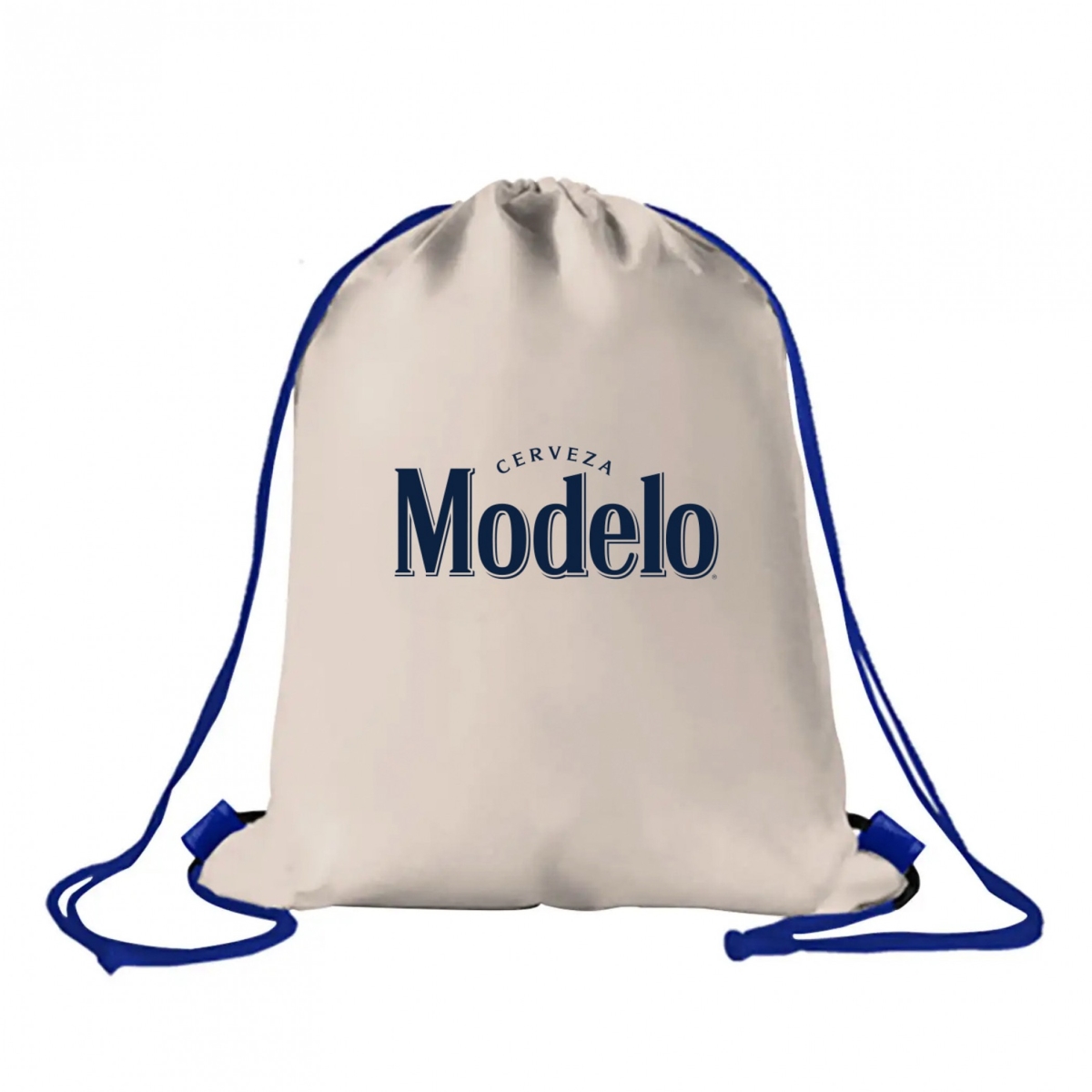 903095 Cerveza Natural Cotton Drawstring Cinch Bag