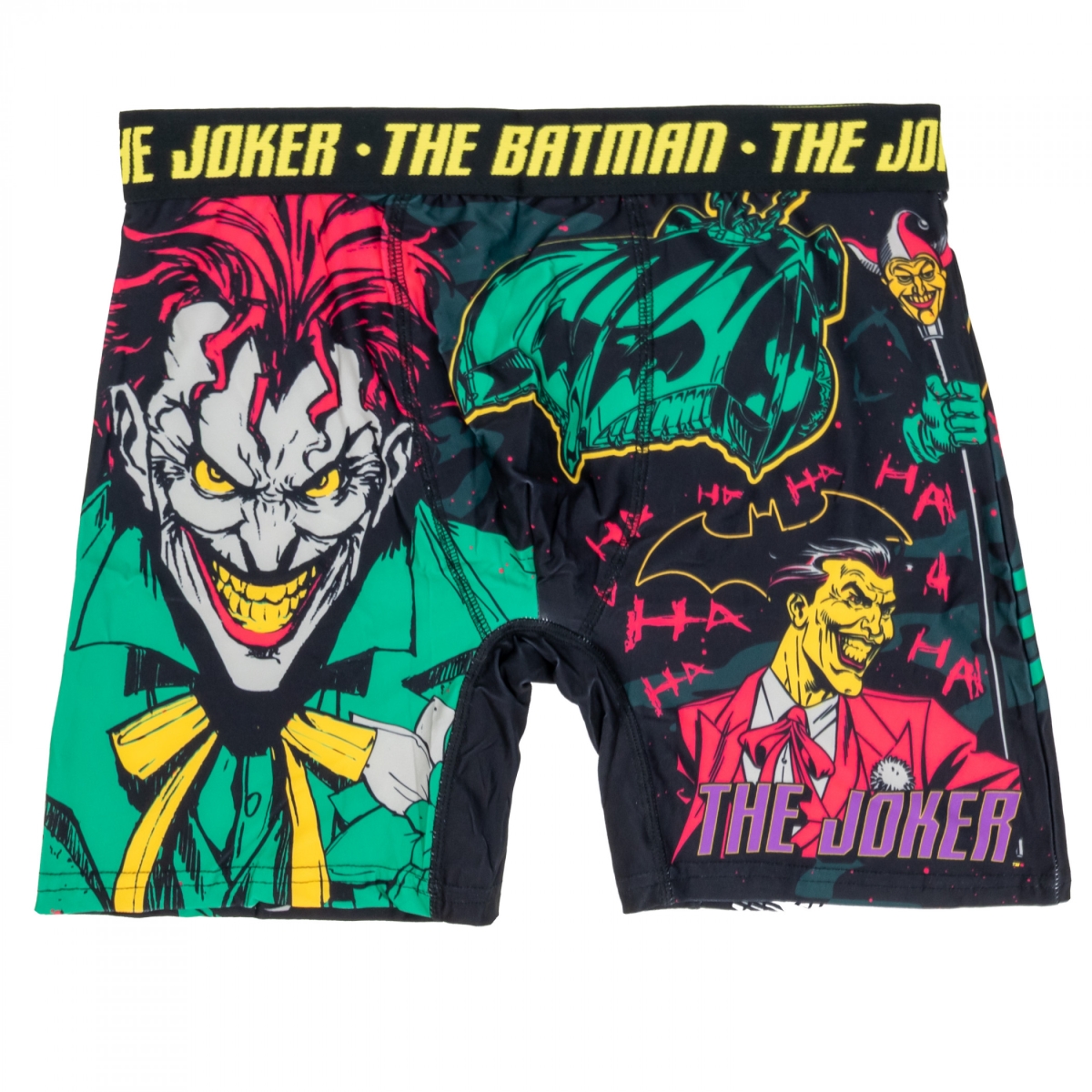 904249-medium  & Joker Character Wrap Boxer Briefs, Multi Color - Medium
