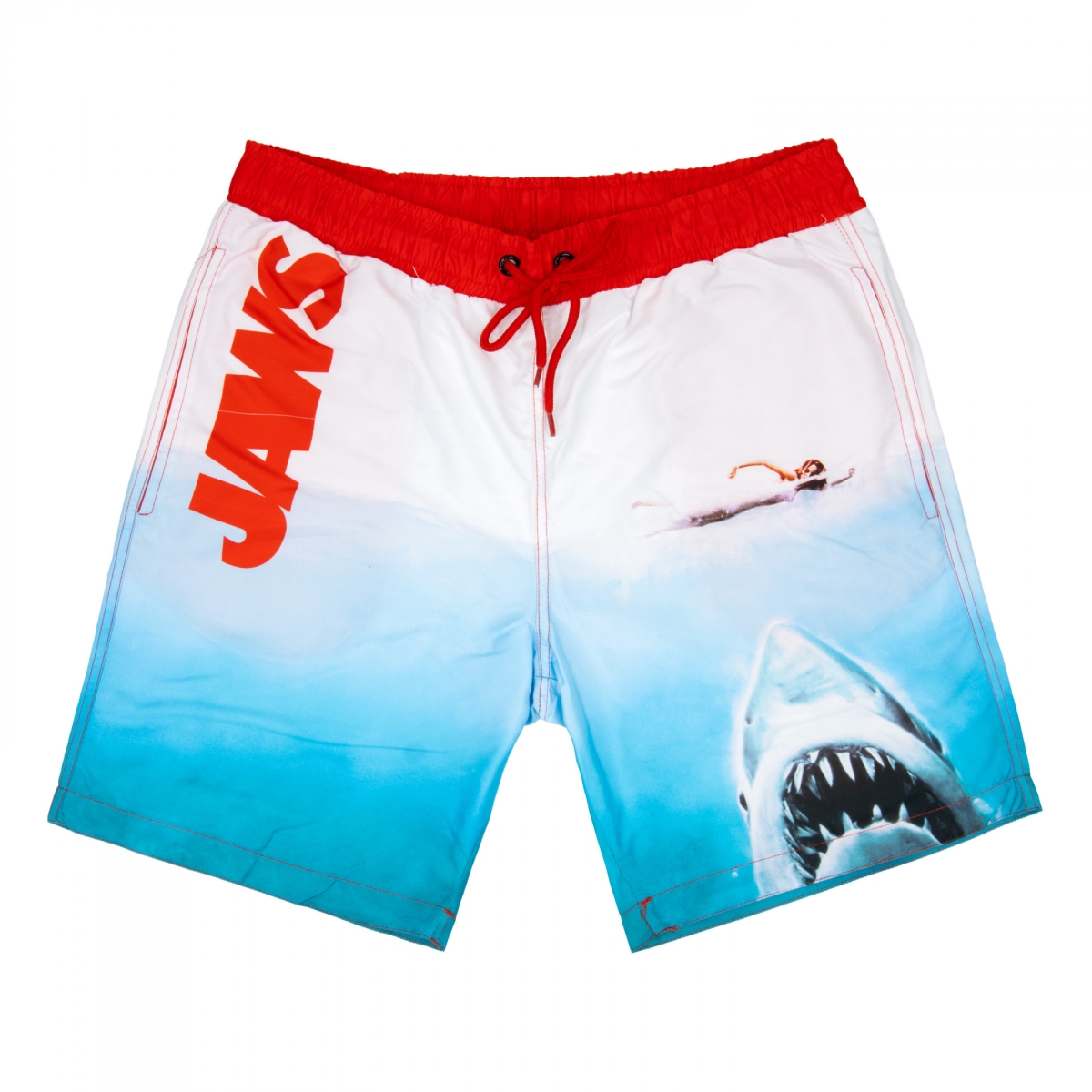 904207-medium  Swimmer Movie Poster Board Shorts, Multi Color - Medium