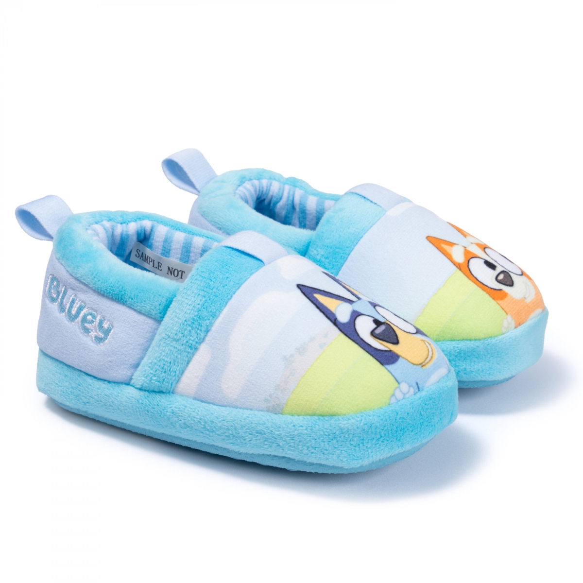 904329-size9  Striped Toddler A-Line Slippers, Size 9