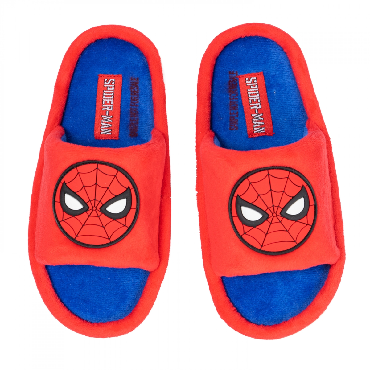 903168-size12  Youth Open-Toe Slide Slippers, Multi Color - Size 12