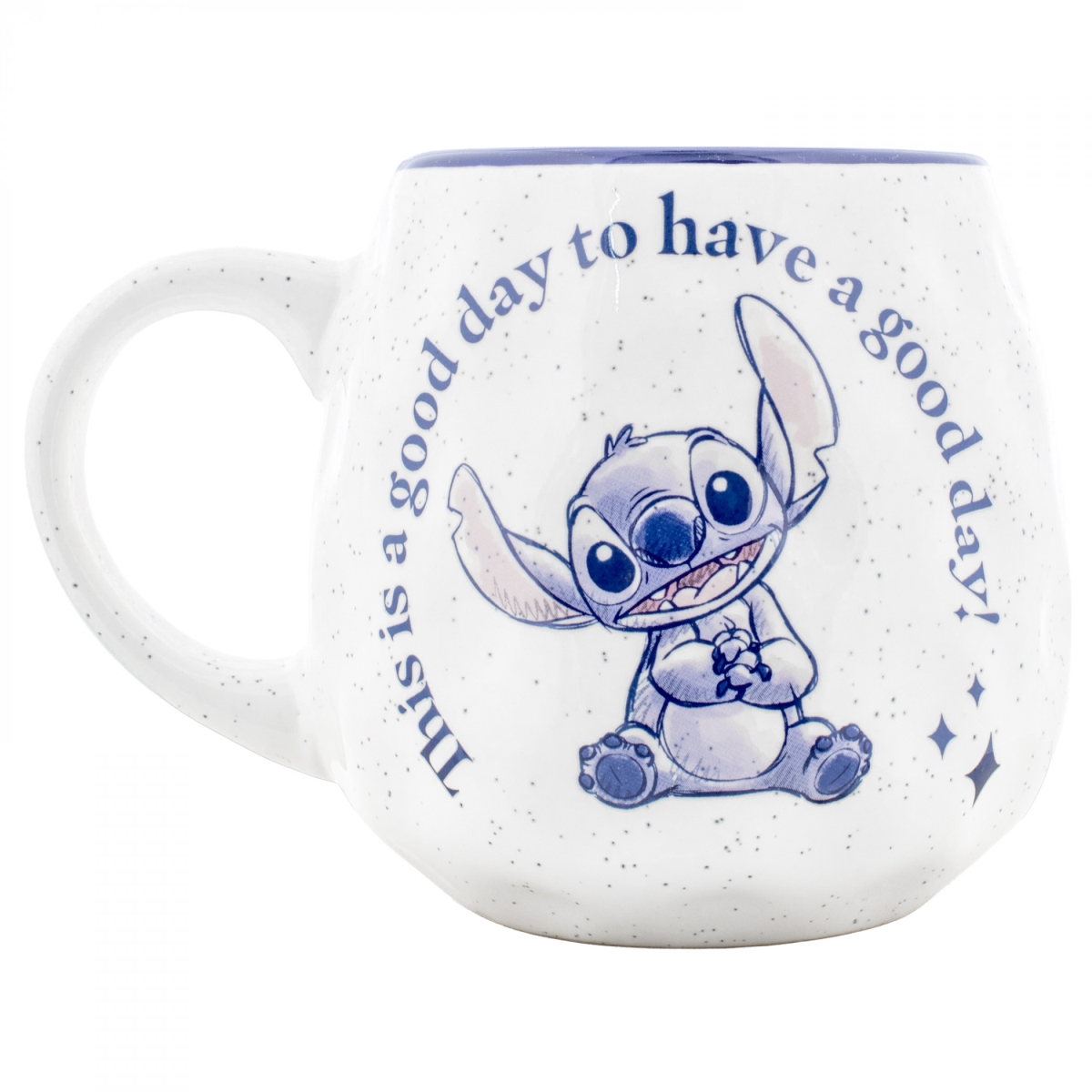 902355 17 oz A Good Day Egg-Shaped Ceramic Mug