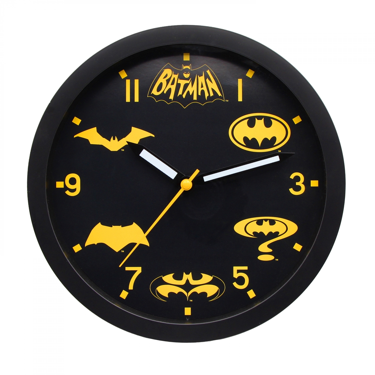 896480 10 in.  Logos Through the Years Analog Wall Clock