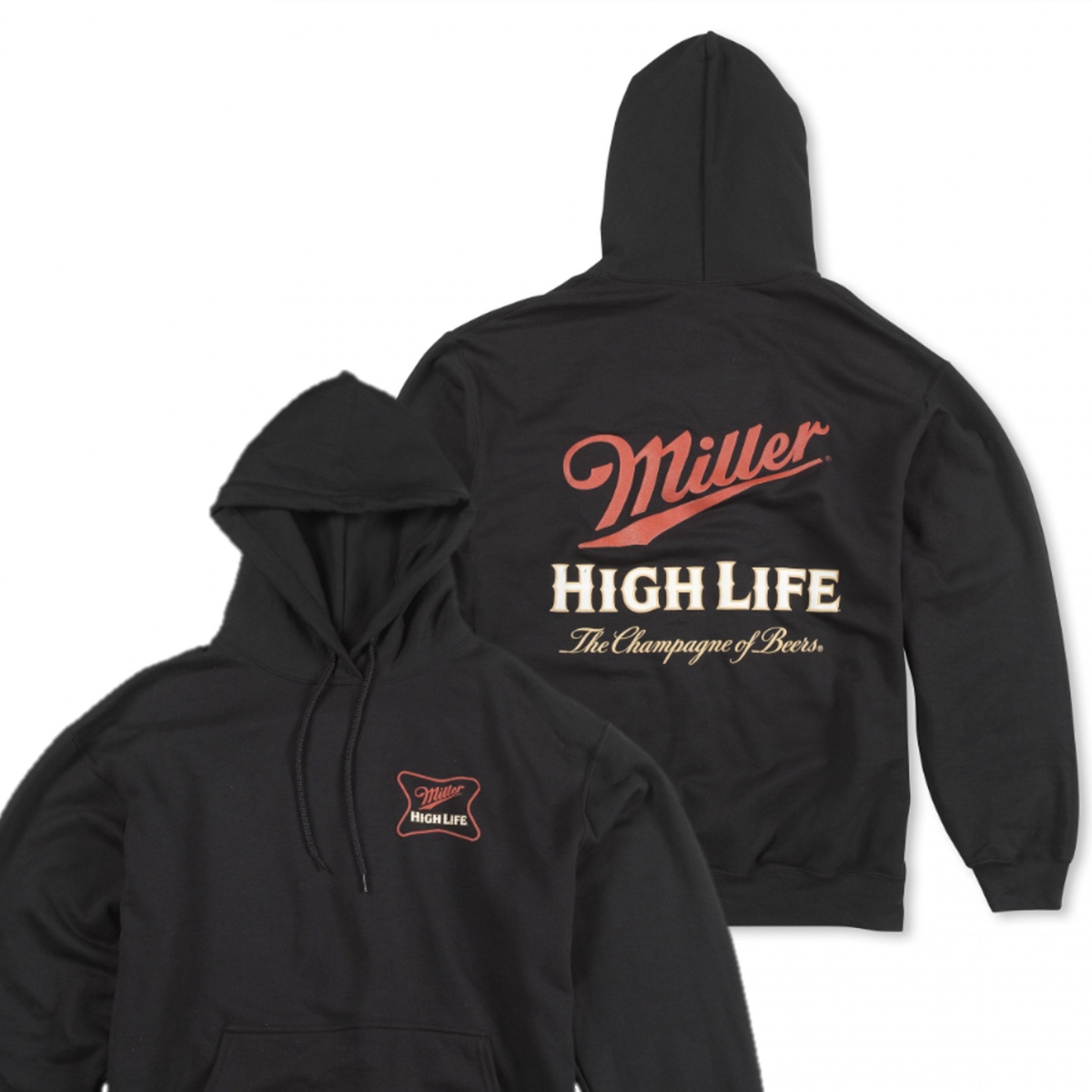 898650-large  Friday Fleece Front & Back Print Hoodie, Large