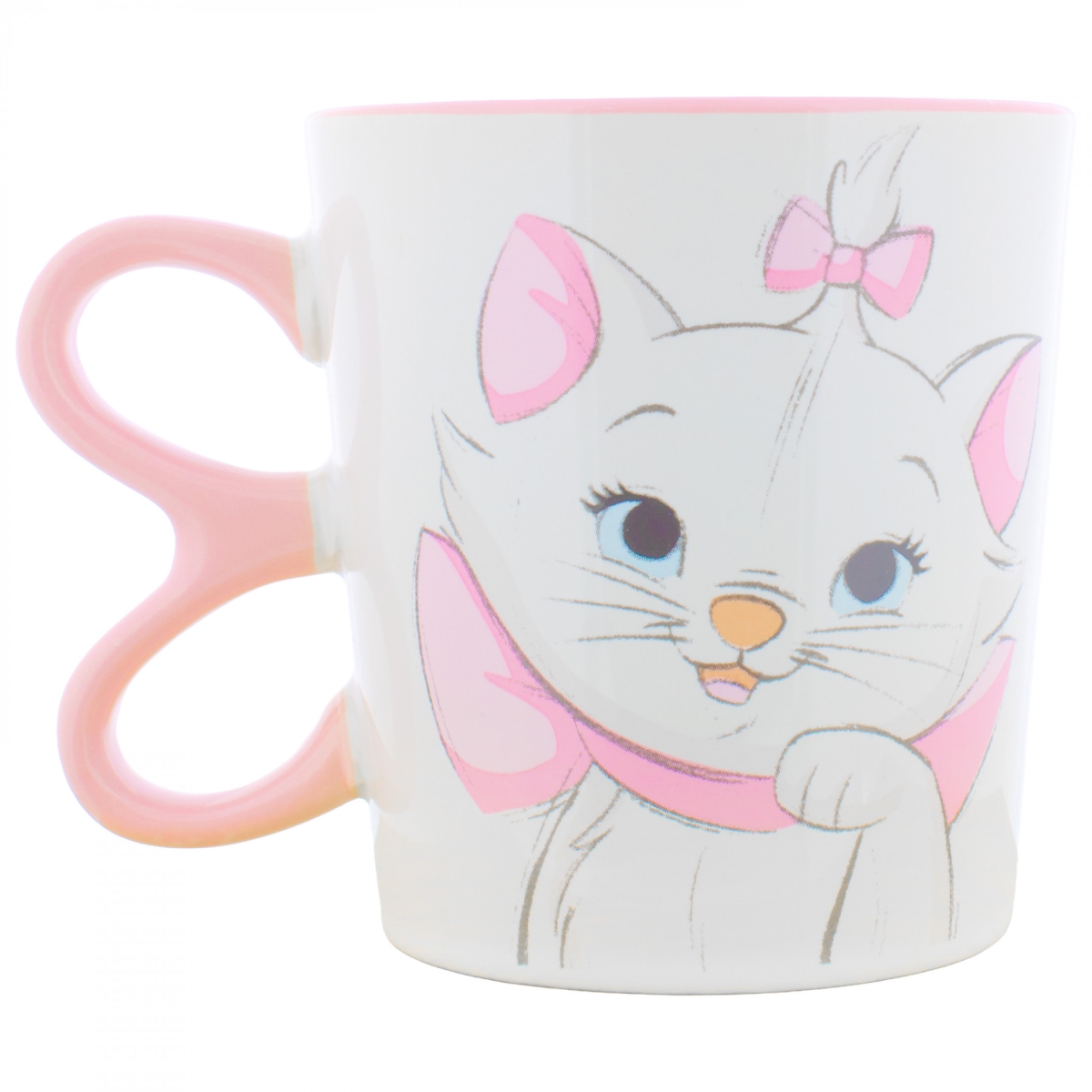 Picture of Disney 902353 16 oz The Aristocats Marie Bow Handle Ceramic Mug