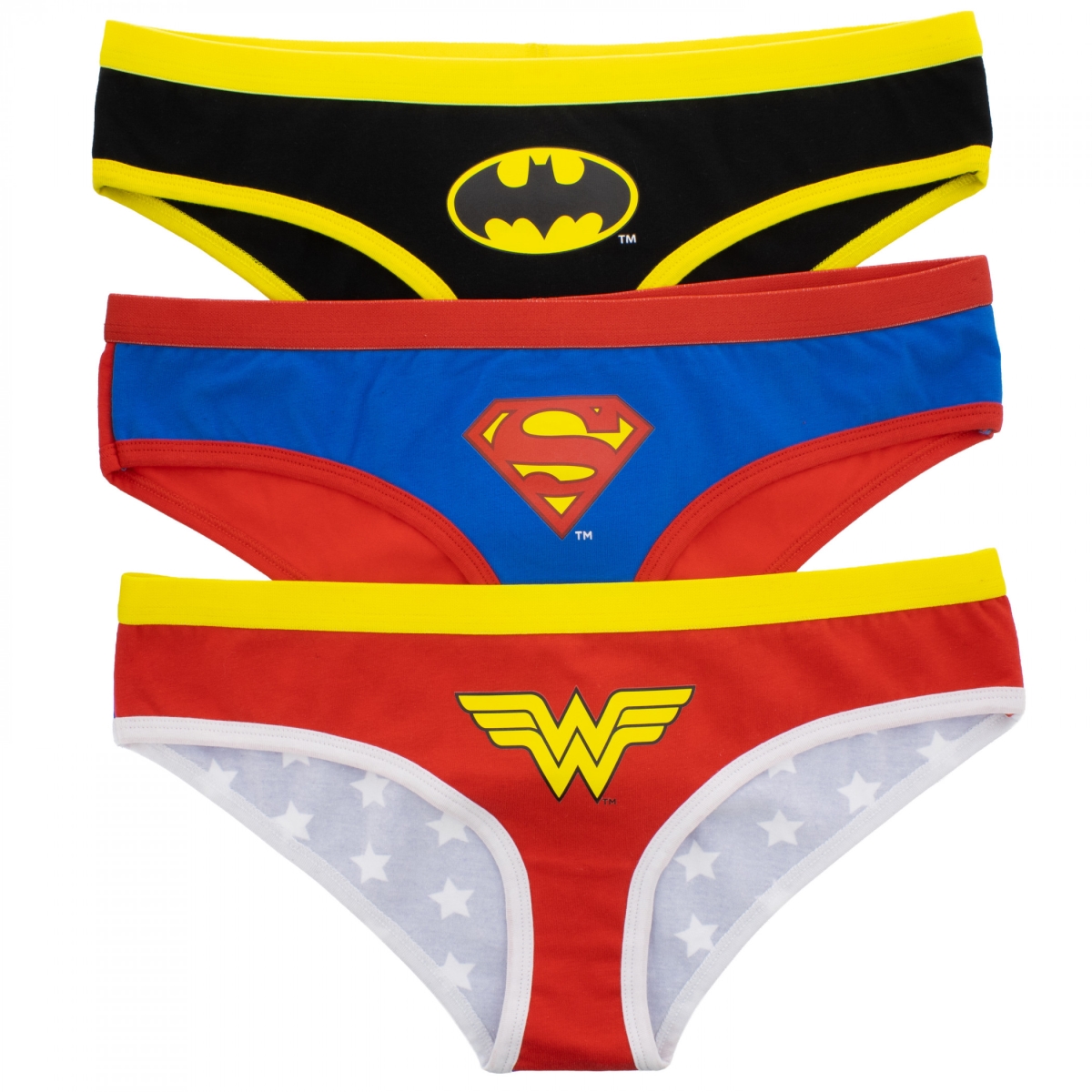899827-medium  Womens Cosplay Bikini Panty Underwear, Medium - Pack of 3