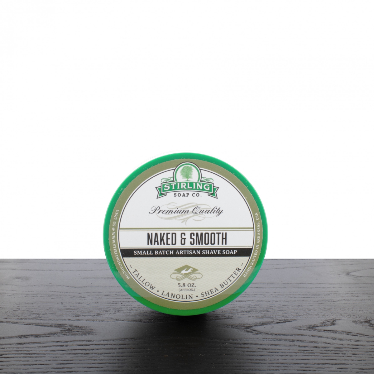 905343 5.8 oz Naked & Smooth Unscented Shave Soap