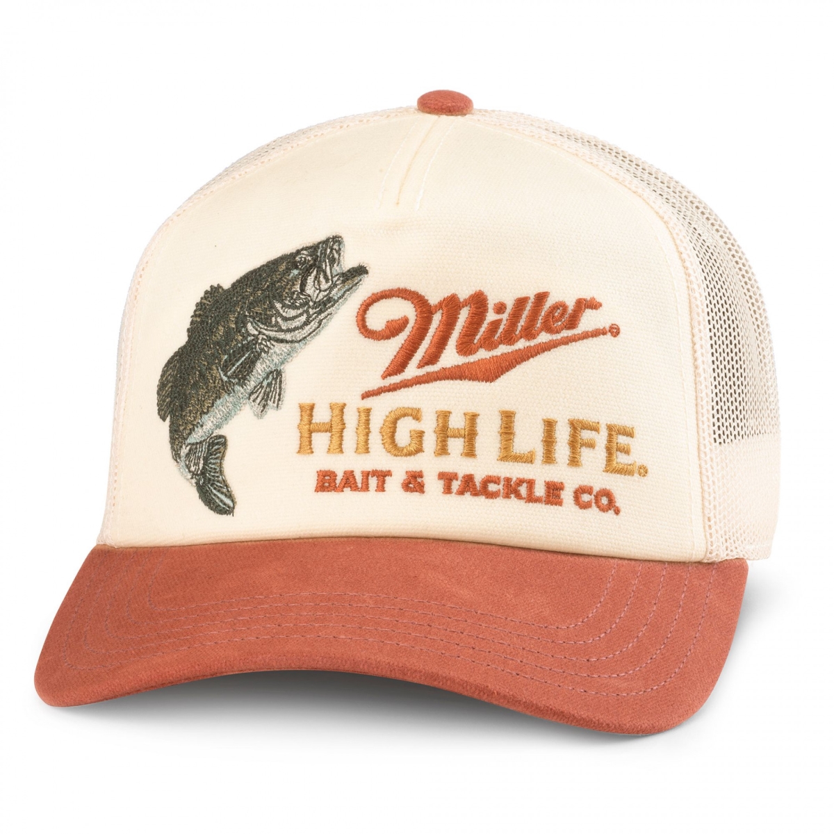 902660  Bait & Tackle Remington Adjustable Hat, White