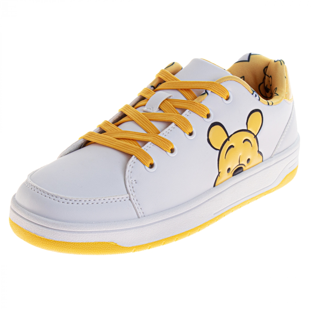 902815-size6  Peek-A-Boo Womens Sneaker Shoes, White - Size 6