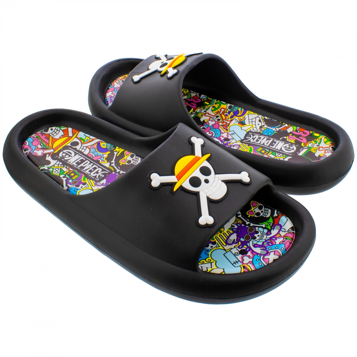 901668-size11  Collage Mens Slide Sandals, Multi Color - Size 11