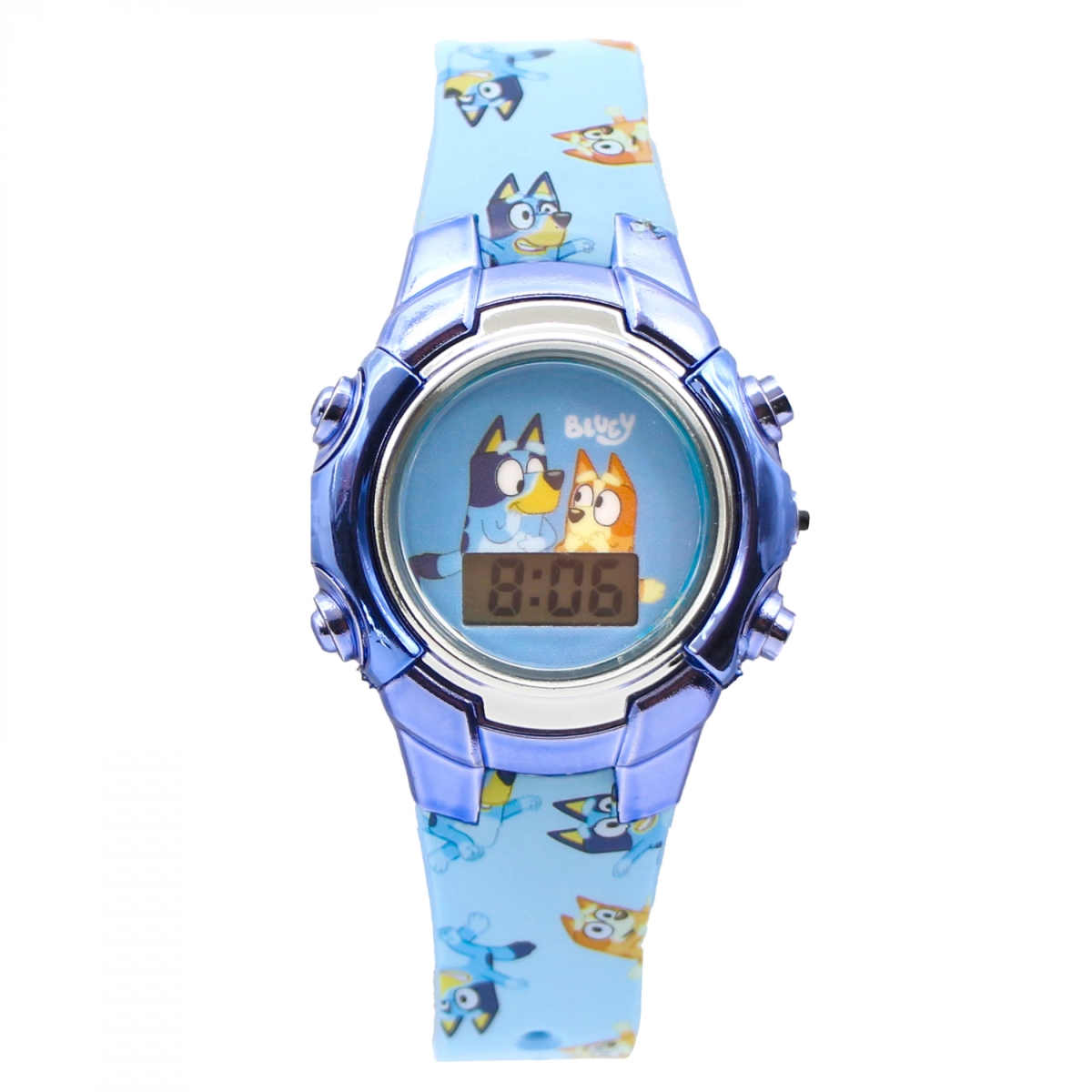 904484  & Bingo Pattern Kids Digital Watch, Blue