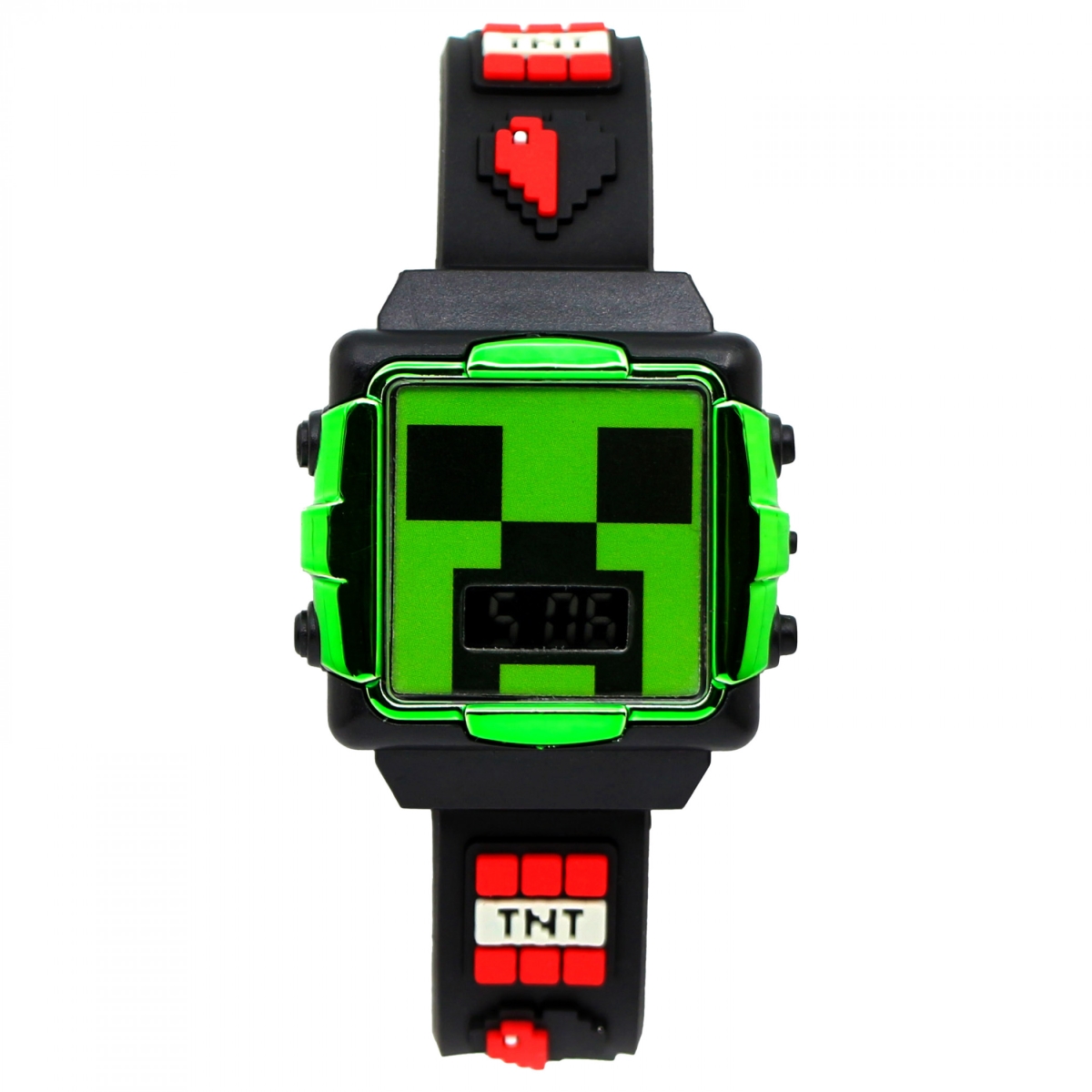 904489  Creeper TNT Kids Digital Watch, Black