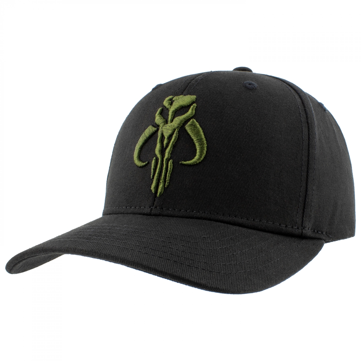 905768 Star Wars  Mandalorian Logo Twill Dad Hat, Black