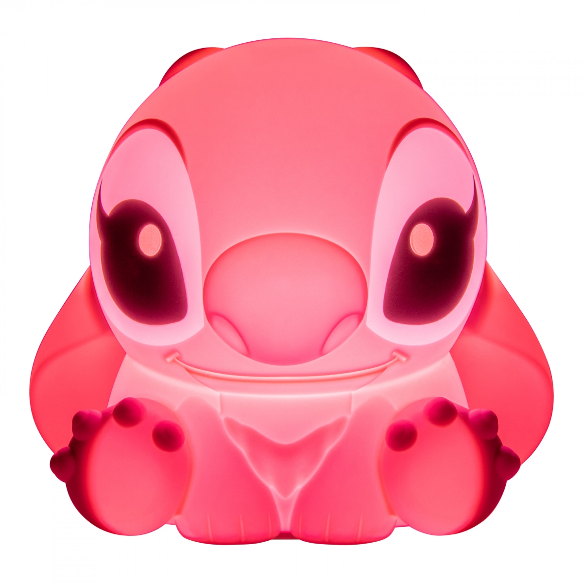 905507 5.5 in.  Angel Squishy Silicone Rechargeable Light, Pink