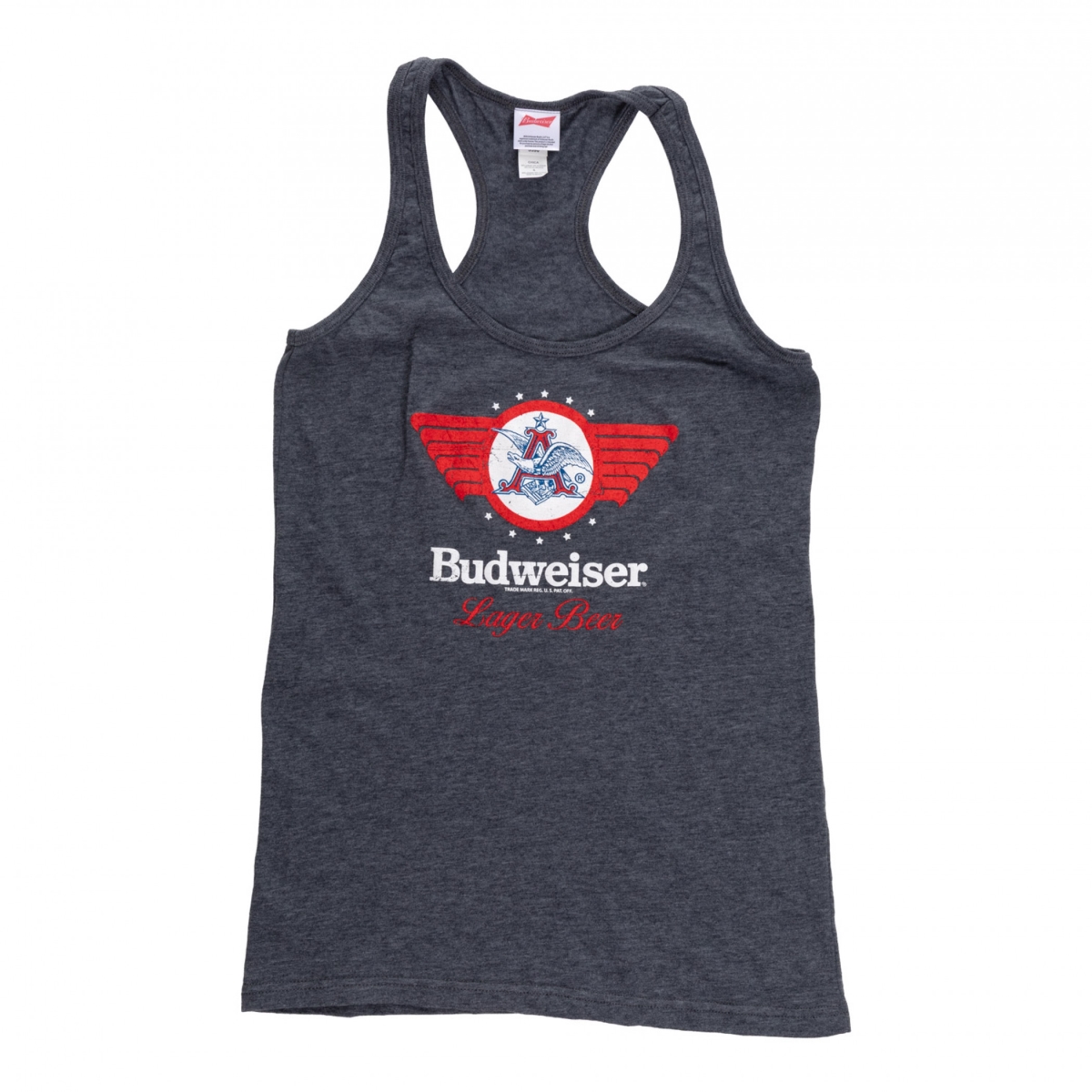 904361-small  Vintage Logo Ladies Tank Top, Blue - Small