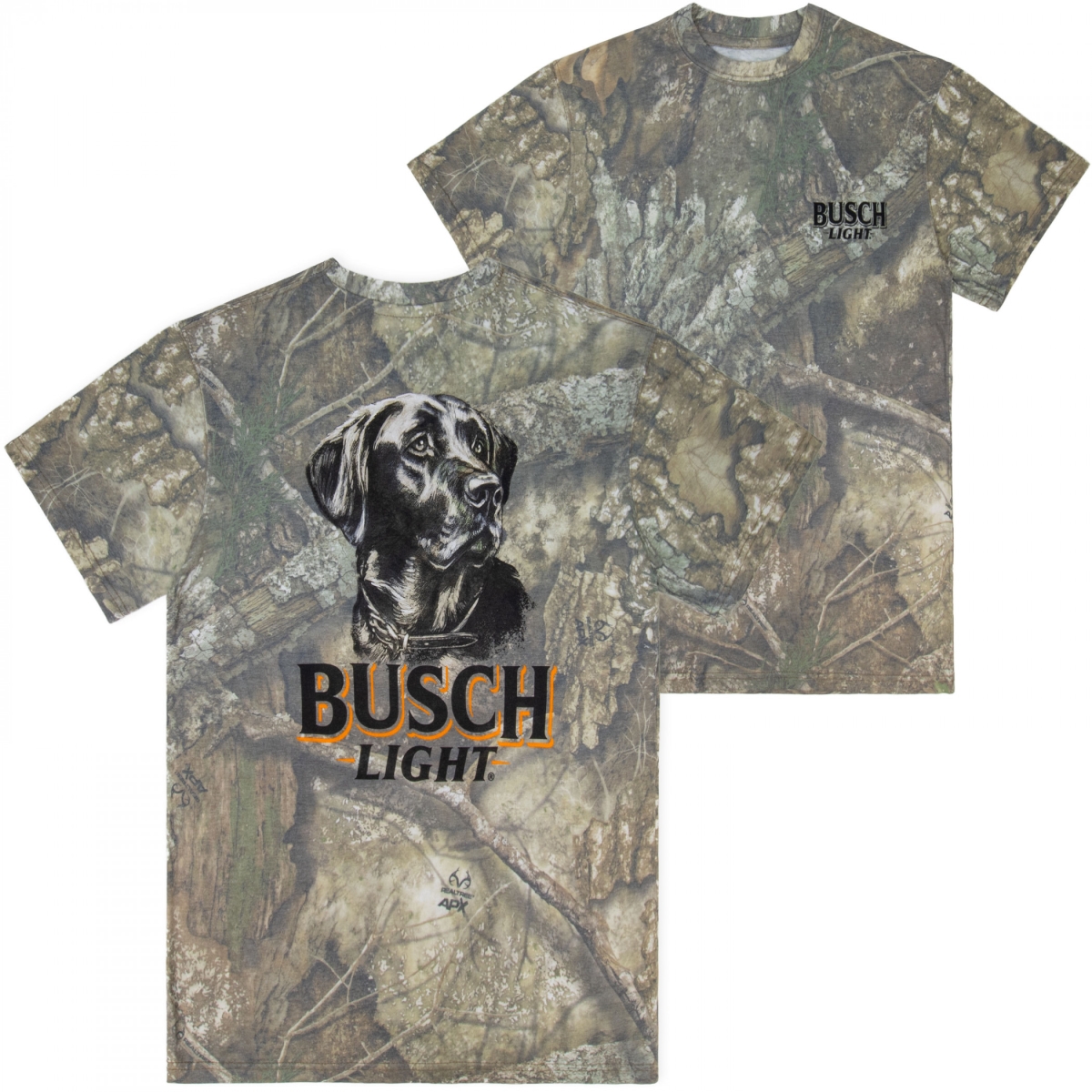 904685-large  Camo Lab Front & Back Print T-Shirt - Large