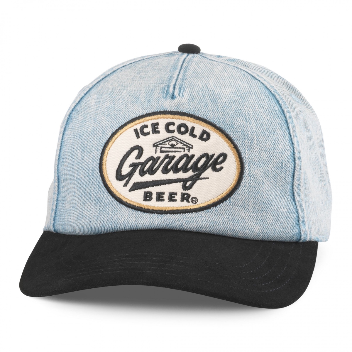 902650  Ice Cold Denim Fulton Adjustable Hat, Multi Color