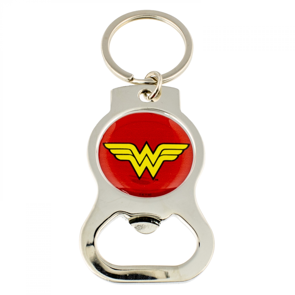 906680  Logo Bottle Opener Keychain, Multi Color