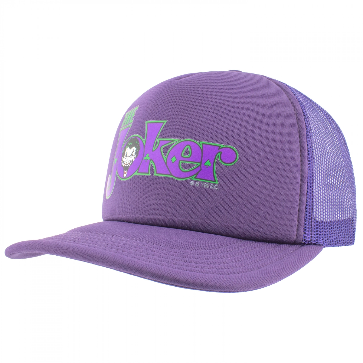 906669 The  Logo Trucker Hat, Purple