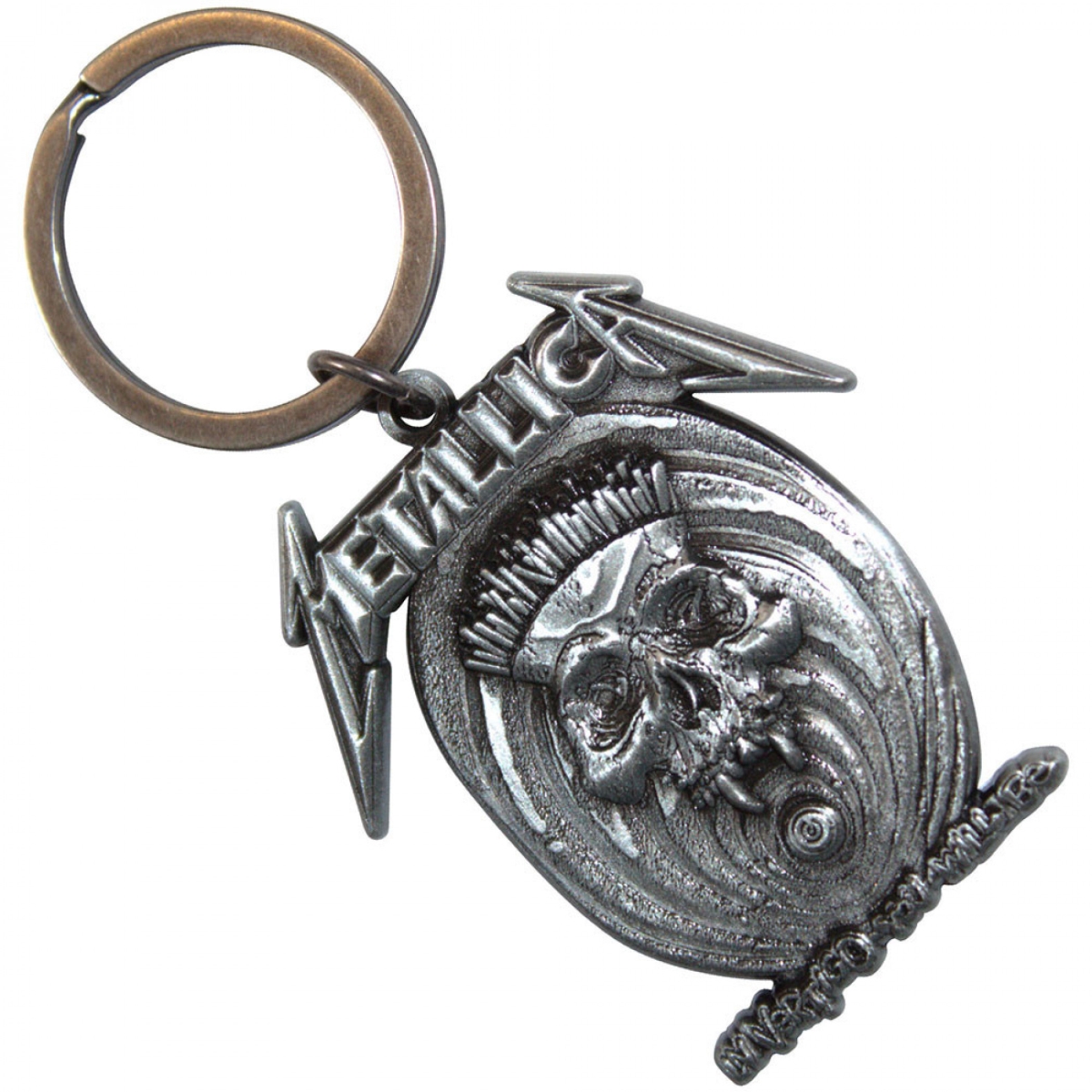908135  in Vertigo Keychain, Silver