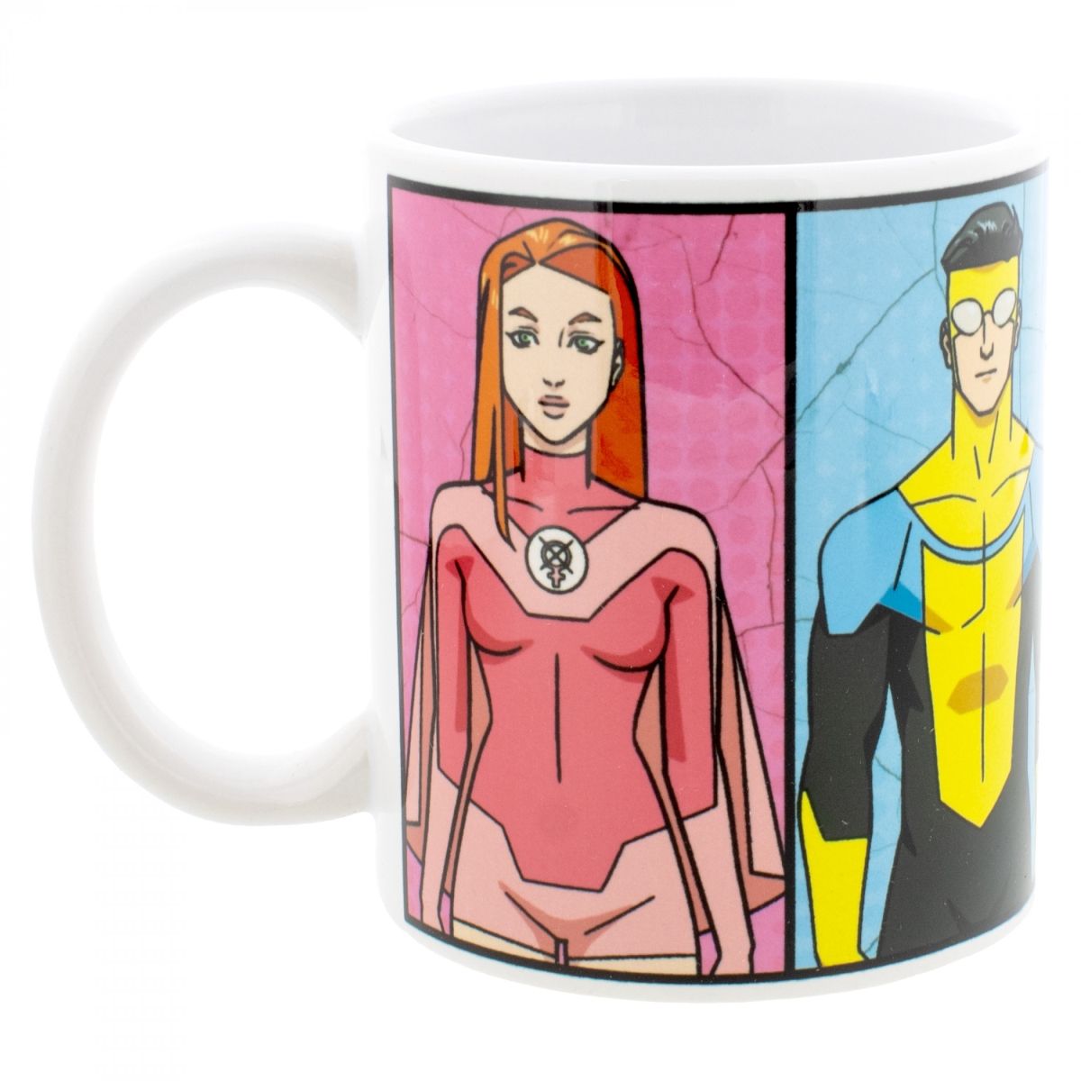 905483 11 oz Invincible Character Portraits Ceramic Mug, Multi Color