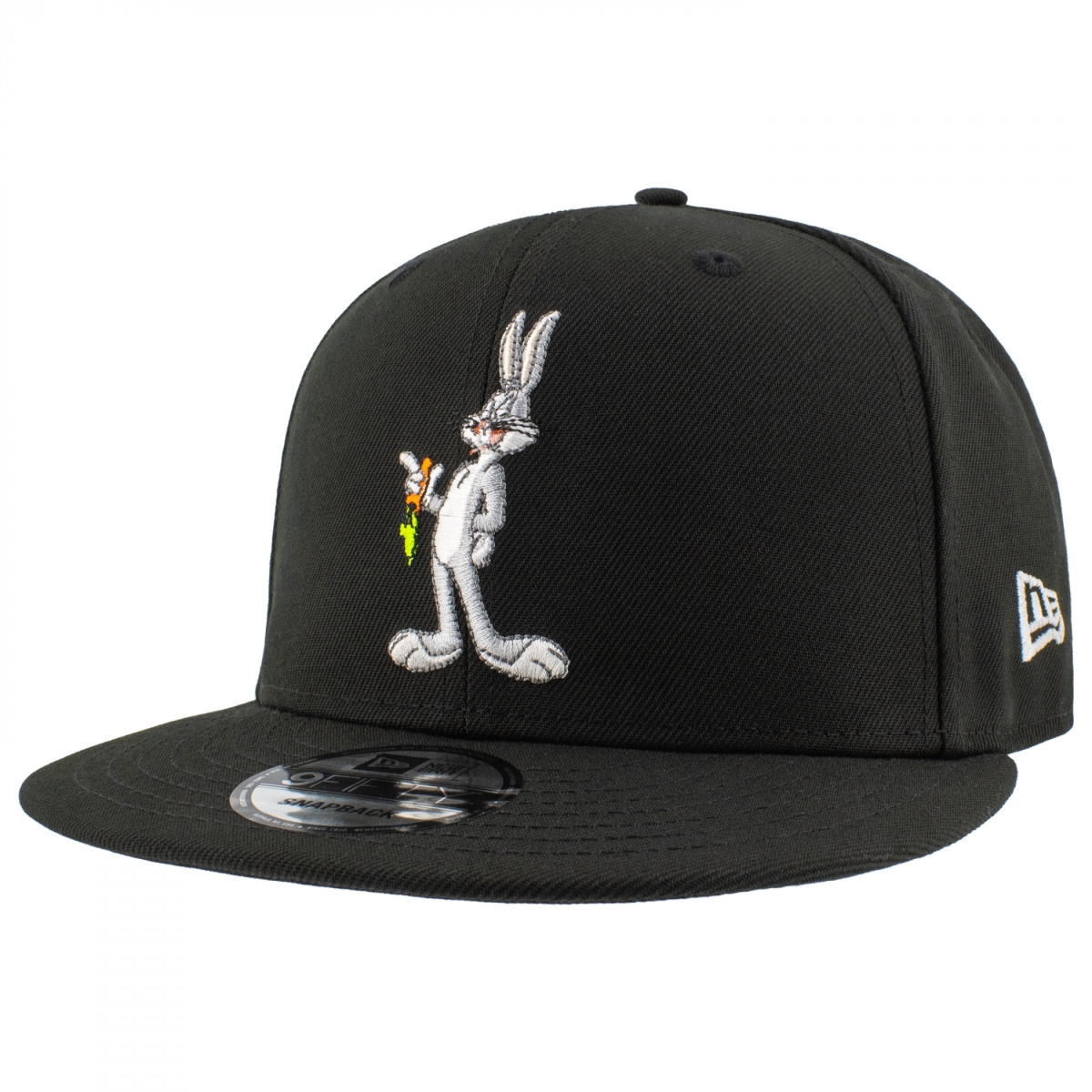 905457  Bugs Bunny   Era 9Fifty Adjustable Snapback Hat, Black
