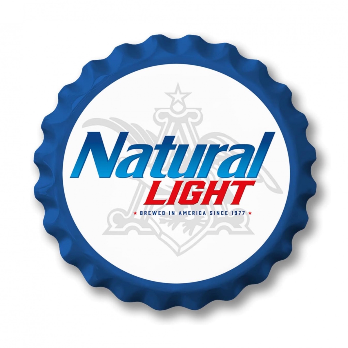 908556 18 in. Bottle Cap Tin Sign
