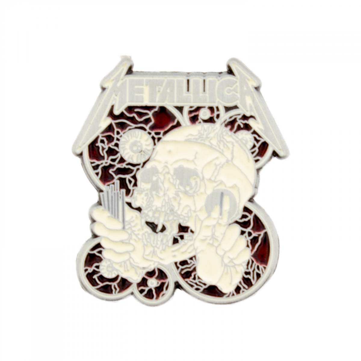 908137  the Shortest Straw Enamel Pin, Multi Color