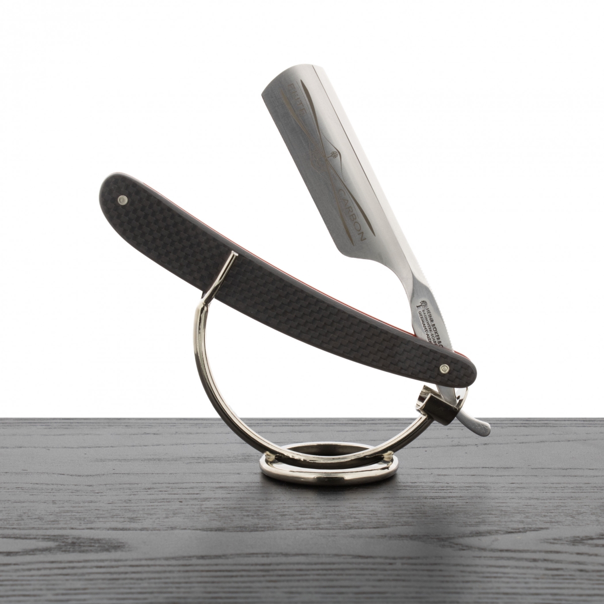 SR-BOK-140544-H 6 & 8 in.  Elite Carbon 3.0 Straight Razor
