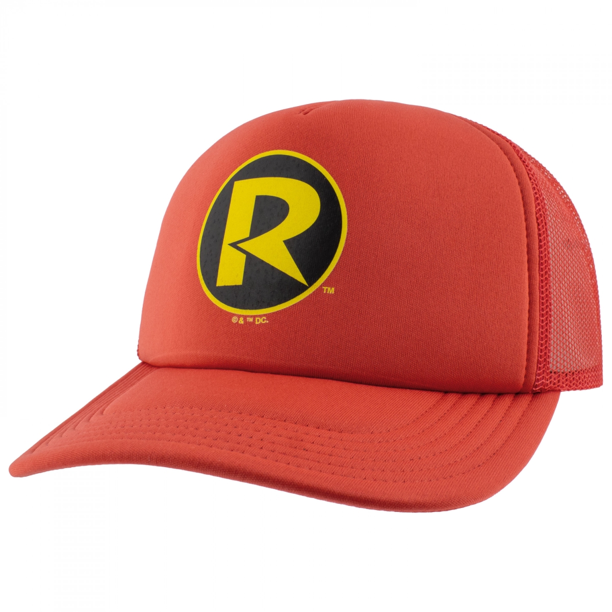 906645  Logo Trucker Hat, Red