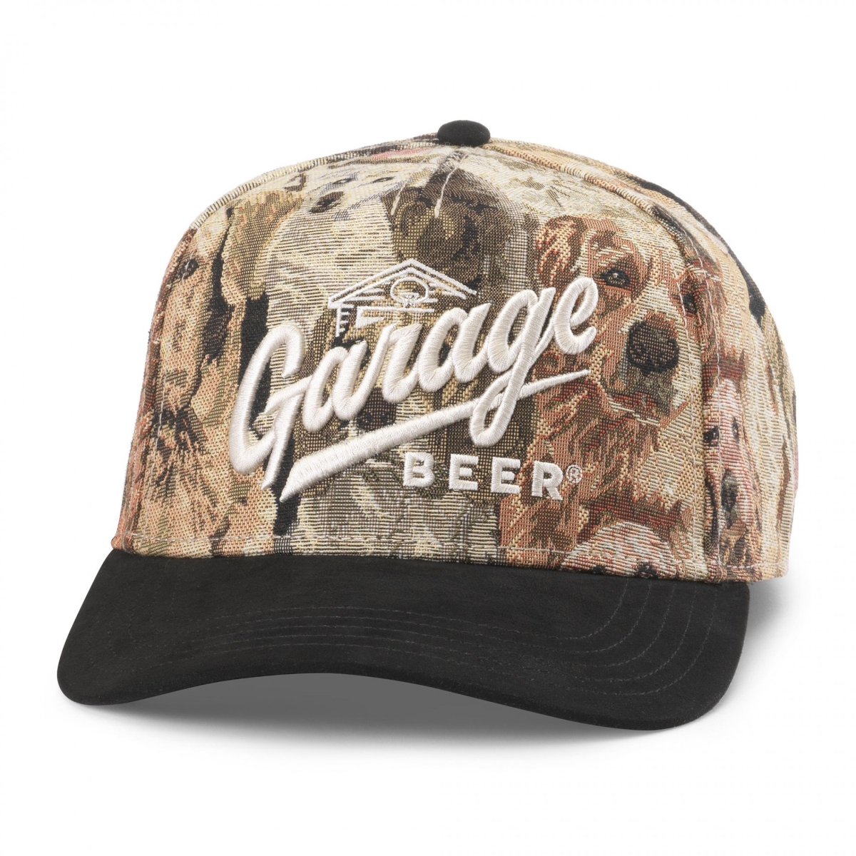 908964 Logo Canine Camo Jacquard Adjustable Hat