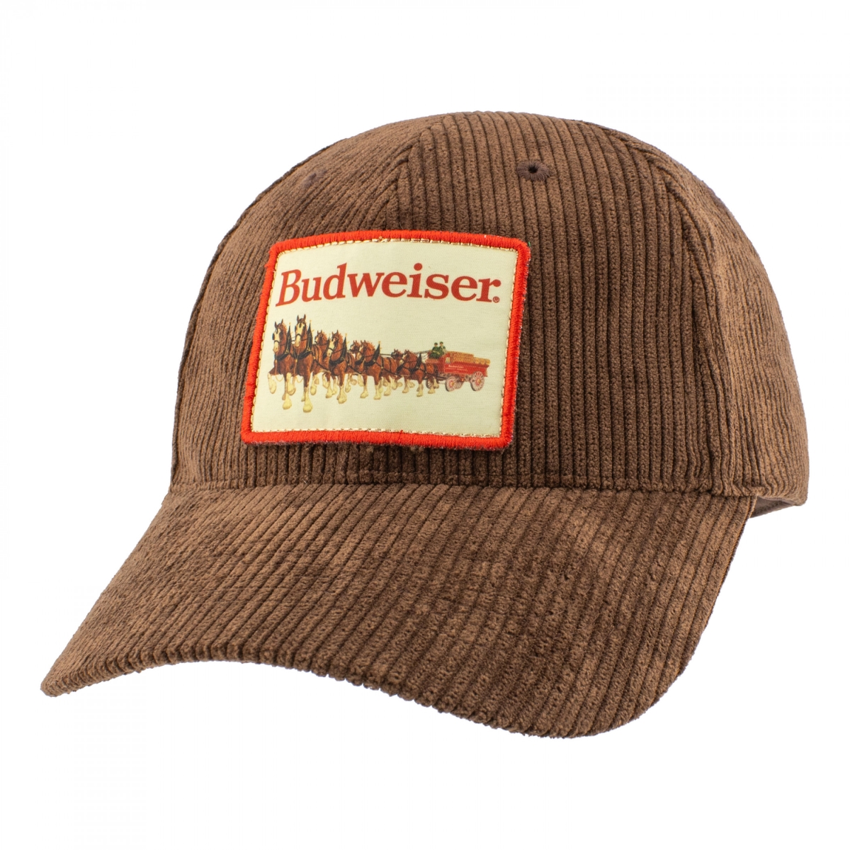 904349 Clydesdale Team Patch Adjustable Snapback Hat, Brown