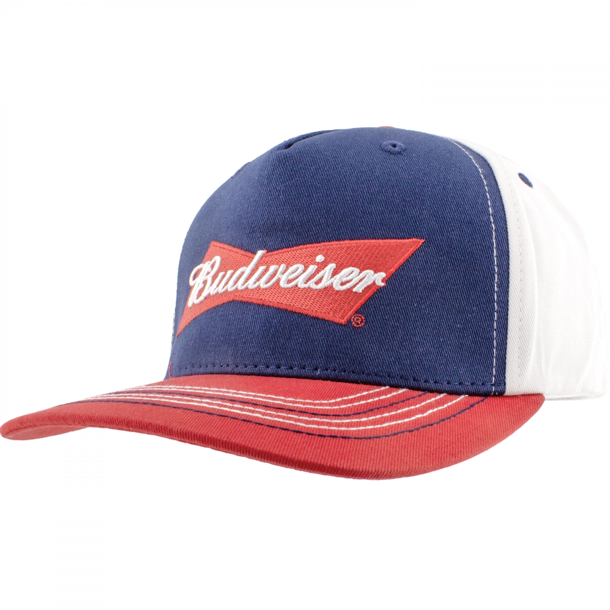 904341 Red White & Blue World Renowned Snapback Hat, Multi Color