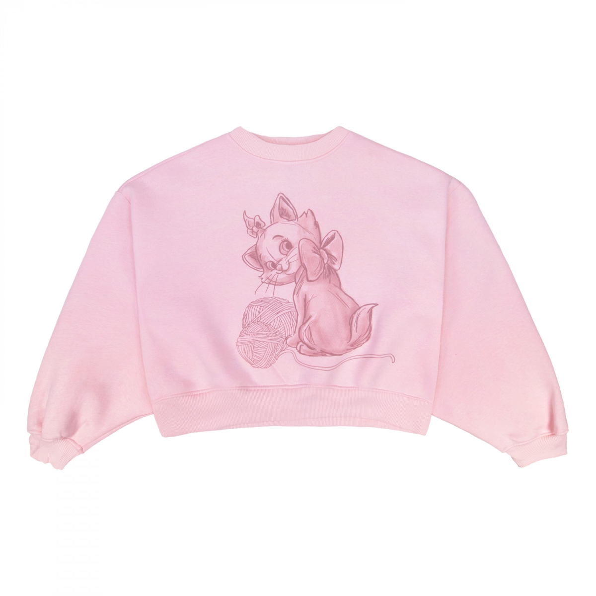 907356-small The Aristocats Marie Juniors Fleece Sweatshirt - Small