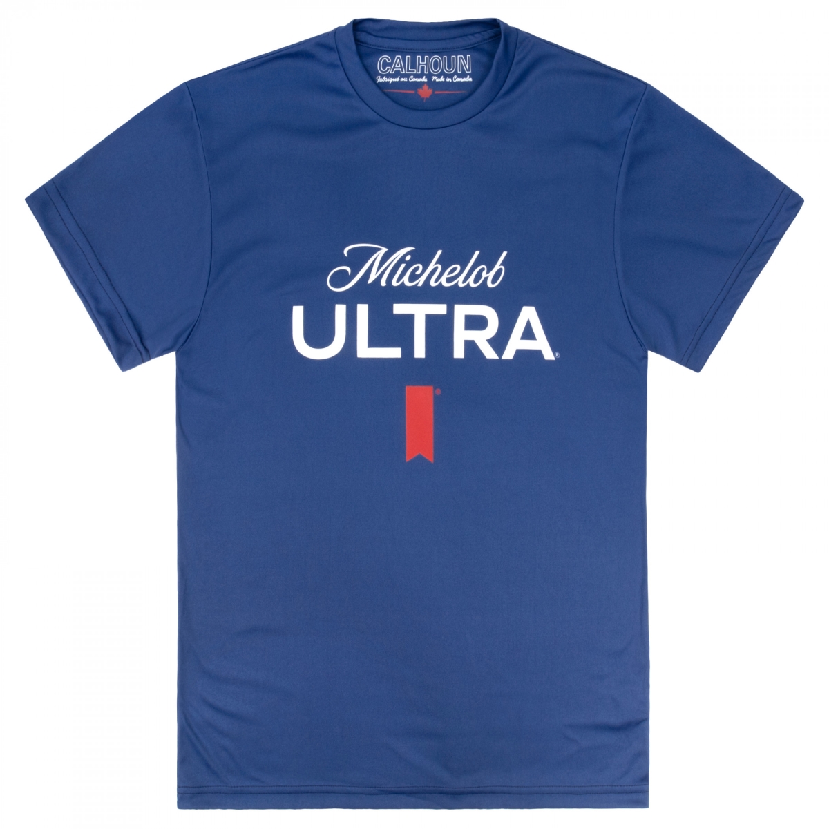 910069-medium Ultra Large Logo Navy Colorway Wicking Rash Guard Short Sleeve Shirt - Medium
