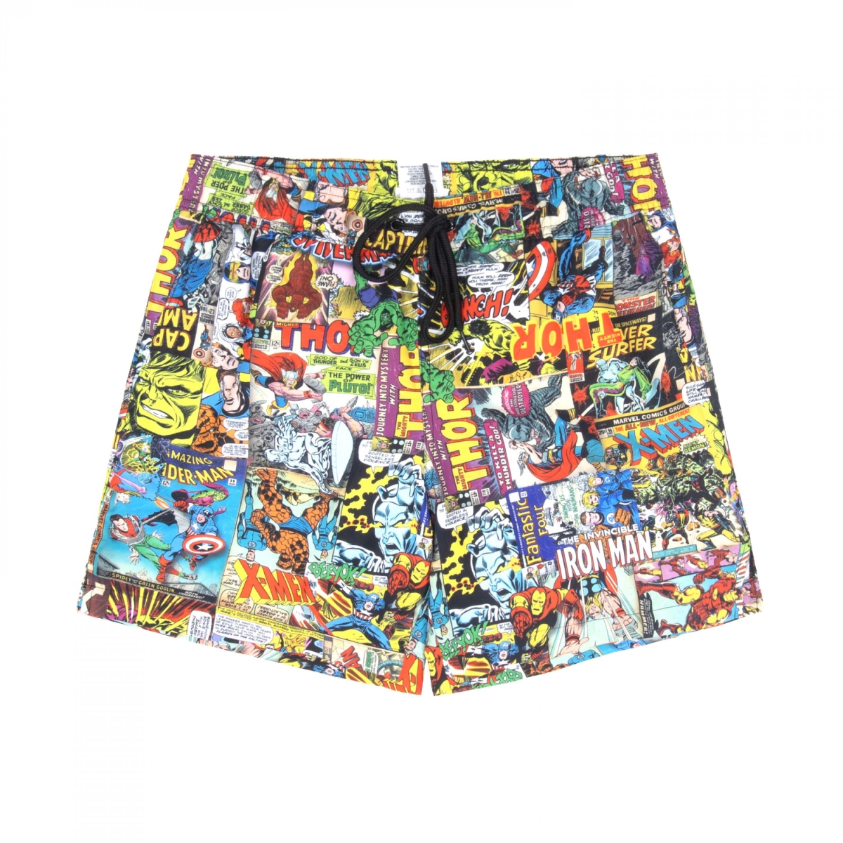 906902-medium Comic Cover Collage Swim Board Shorts - Medium